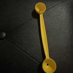 Vtg Tupperware Gold Melon Ball Cookie Baller Double Ended Fruit Scoop 1333-9